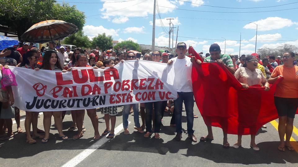Resultado de imagem para fotos de lula em jucurutu